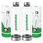 pureshake® Double GLASFLASCHE • easyClean | 1000ml