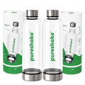 pureshake® Double GLASFLASCHE • easyClean | 650ml