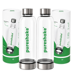 pureshake® Double GLASFLASCHE • easyClean | 650ml