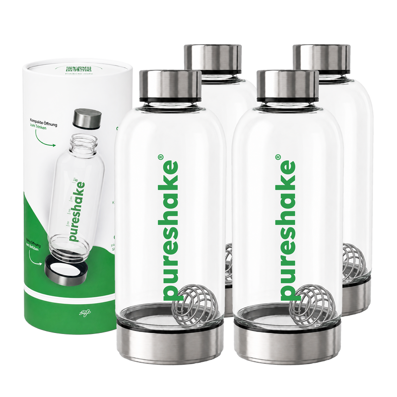 pureshake® Family-Set GLASSHAKER | 650ml