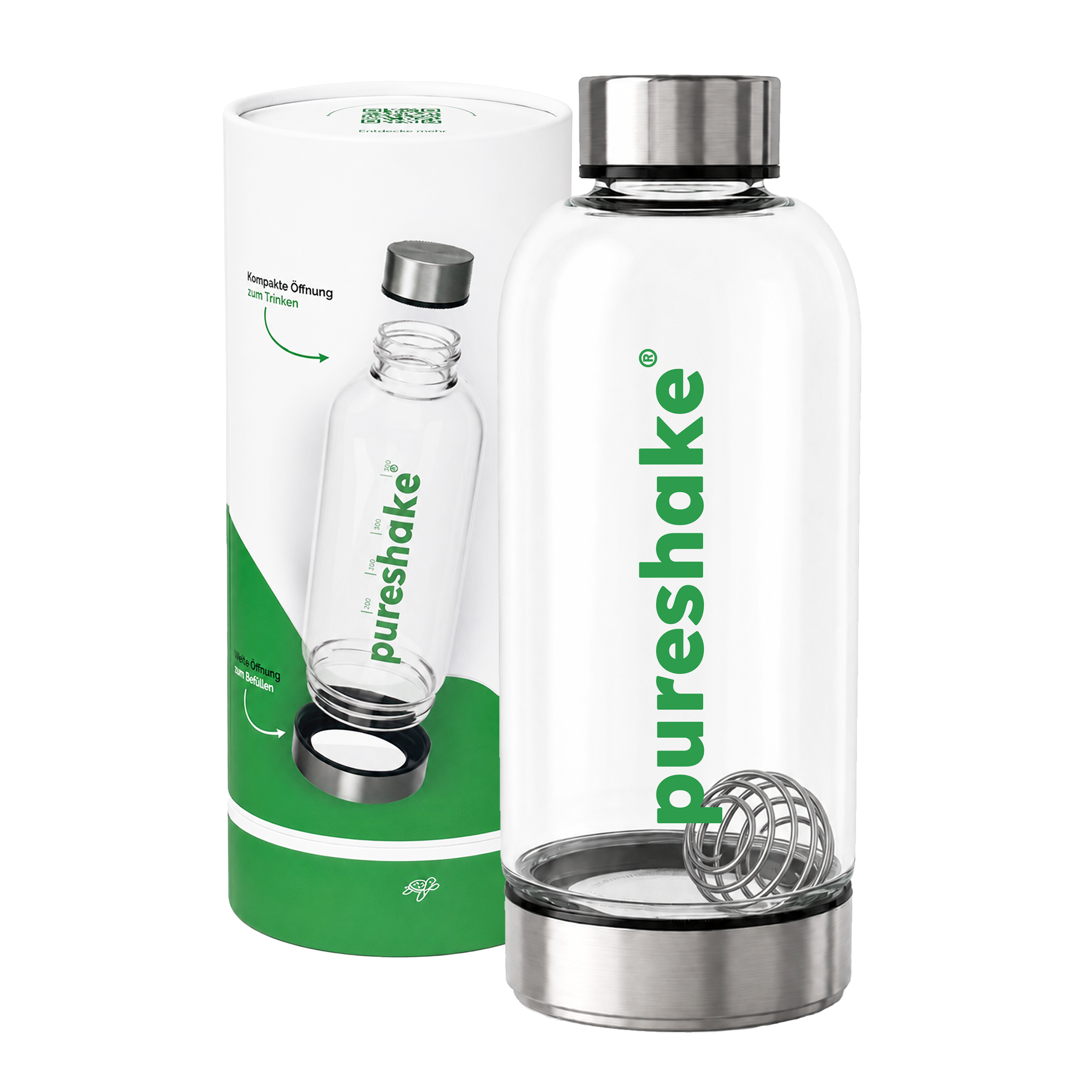 pureshake® GLASSHAKER | 650ml