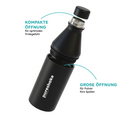 pureshake® EDELSTAHLSHAKER | 800ml