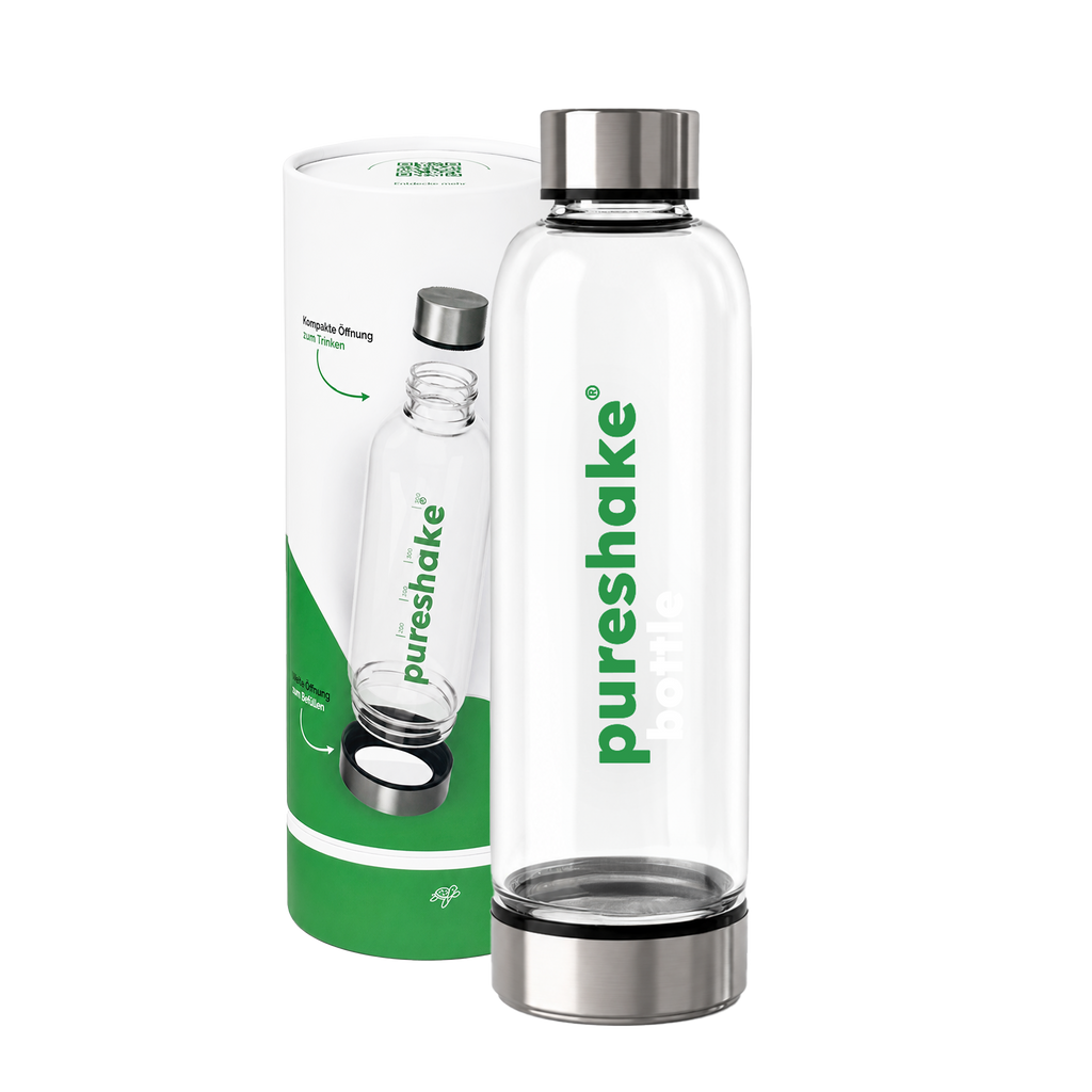 pureshake® GLASFLASCHE • easyClean | 650ml