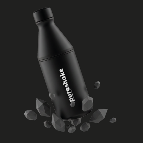 pureshake® EDELSTAHLSHAKER | 600ml