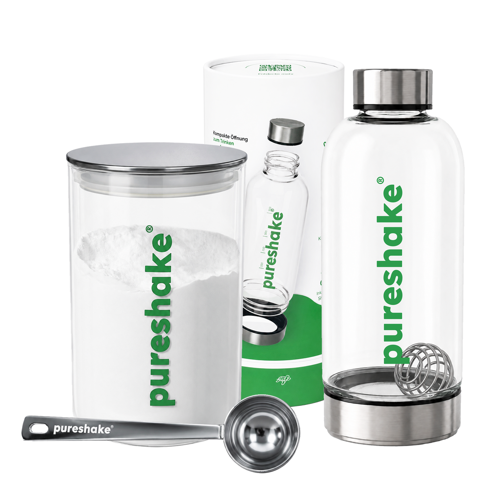 pureshake® PULVER-SET | STORAGE + GLASSHAKER